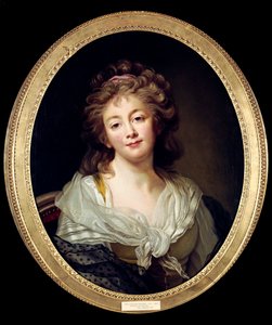 Självporträtt. Målning av Marie Genevieve Bouliard (1772-1819)