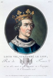 Ludvig VIII, känd som "Lejonet", kung av Frankrike, 1790 av Marie Jeanne Louise Francoise Suzanne Champion