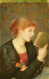 Älskar sonetter av Marie Spartali Stillman