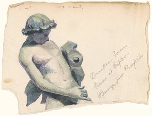 Drunken Faun, Museo i Neapel av Marietta Minnigerode Andrews