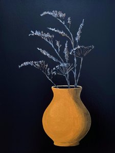 Stämningsfullt blomsterstilleben av Marina Kozyr