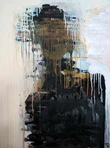 Mörk abstrakt figur av Marina Nelson