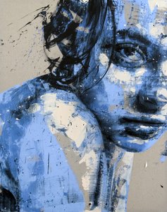 Somnium No. 12, Series XIII, 2024 (akryl och olja på omvänd duk) av Mario Henrique