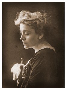 Porträtt av Eleonora Duse, ca 1910 (foto)
