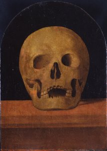 Memento mori. Baksidan av triptyken, 1500