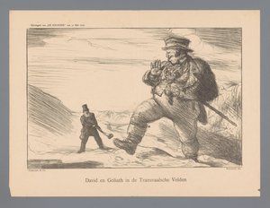 David och Goliat i Transvaal Fields (titel på objekt)