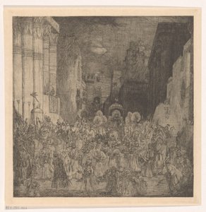 Drottning av Saba i Jerusalem av Marius Bauer