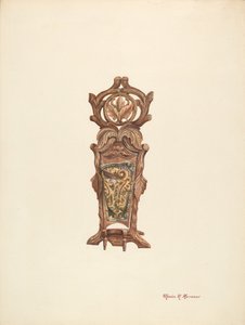 Bootjack & Slipper-Holder, ca. 1940.