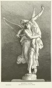 Gloria Victis av Marius Jean Antonin Mercie