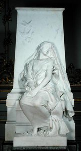 Minnesmärke av Marius Jean Antonin Mercie