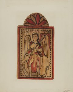 Santo St. Michael, ca. 1939.