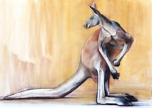 Big Red (Känguru), 2014 av Mark Adlington