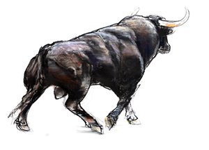 Bull, 2022 av Mark Adlington
