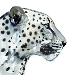 Fokus, 2015, (akvarell på papper) av Mark Adlington