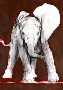 One Ear Up, 2018 av Mark Adlington