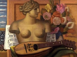 Hyllning till Roger Fry av Mark Gertler