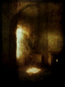 "Skönhet är en häxa"-serien Elvaston Castle..."ord på en spegel" (foto)