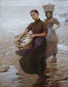 Arbete (olja på duk)