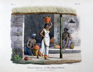 Oljehandlare, 1828 av Marlet et Cie