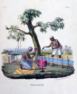 Weavers, 1828 av Marlet et Cie