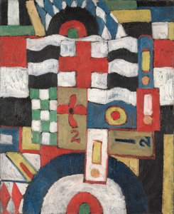 Militär, 1914-1915 av Marsden Hartley