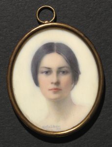 En konststudent i Paris, 1899. av Martha S. Baker