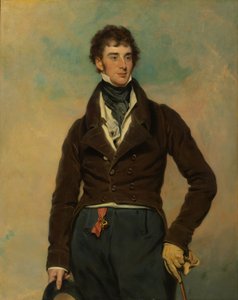 Porträtt av en gentleman, cirka 1815-1830 (olja på duk)