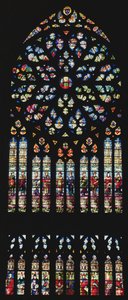 Södra fönstret, ca 1550 (målat glas) av Martin Chambiges