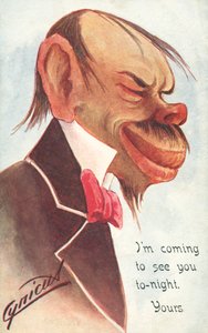 Jag kommer för att träffa dig ikväll (färg litho)