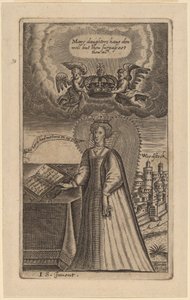 drottning Elizabeth av Martin Droeshout