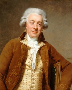 Porträtt av arkitekten Claude-Nicolas Ledoux 1736-1806, 1790.