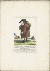 Dwerg Veith Knollinger av Pinklfeldt, ca 1710 Veith Knollinger von Pinklfeldt, Baghtrager och föregångare till det nyinrättade Flegl Brotherhood (titel på objekt) Il Callotto resurcitato eller nyinrett litet skåp (serietitel)