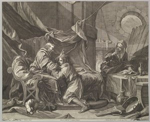 Isaac Blessing Jacob, 1700-talet. av Martin Gottfried Crophius