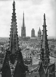Rouen, Frankrike, 1937 av Martin Hurlimann