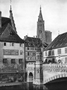 Strasbourg, Alsace, Frankrike, 1937 av Martin Hurlimann