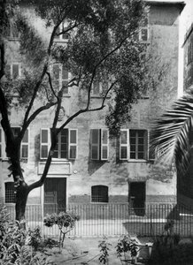 Huset där Napoleon föddes, Ajaccio, Korsika, 1937.