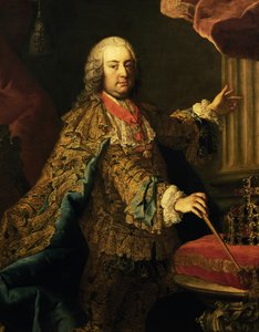 Porträtt av Francis I, den helige romerske kejsaren (Nancy av Martin II Mytens or Meytens