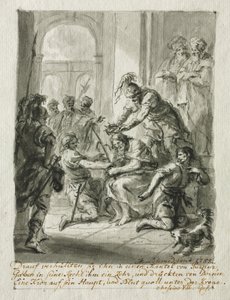 Kristus krönt med törnar, 1788.