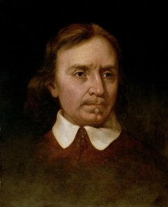 Porträttstudie av Oliver Cromwell (1599-1658)