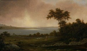 Rhode Island Landskap av Martin Johnson Heade