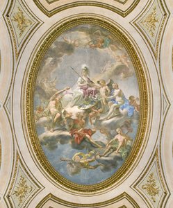 La Sapienza, tak på Salone d Onore eller Sala Napoleonica, 1777