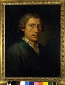 Porträtt av Giuseppe Parini (1729-1799) italiensk poet och författare Målning av Martin Knoller (1725-1804) 1760-1770 ca. Milano