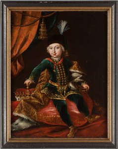 Porträtt av kejsar Joseph II som barn