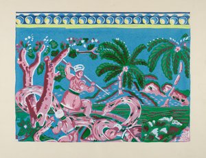 Bandbox-papper, c. 1937.