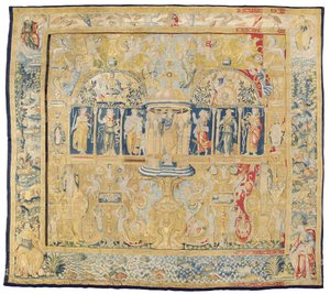 Allegorisk gobeläng, Bryssel, sent 1500-tal - tidigt 1600-tal av Martin Reymbouts
