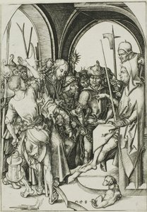 Kristus före Annas av Martin Schongauer