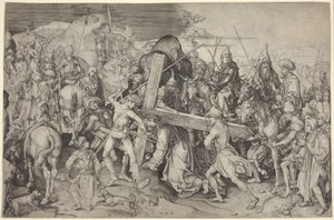 Kristus som bär korset av Martin Schongauer