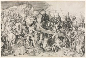 Kristus som bär korset av Martin Schongauer