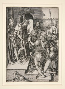 Kristus presenterad för folket (Ecce Homo) av Martin Schongauer