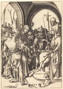 Kristus före Annas av Martin Schongauer